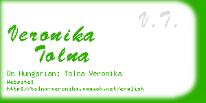 veronika tolna business card